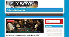Desktop Screenshot of flyboysthemovie.com
